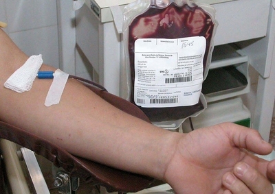 matéria banco de sangue