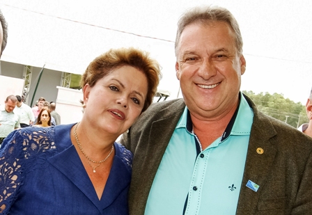 Dilma e Romoaldo