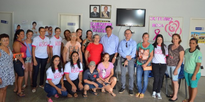 Prefeito Tony visita PSFs em dia ‘D’ da Campanha Outubro Rosa