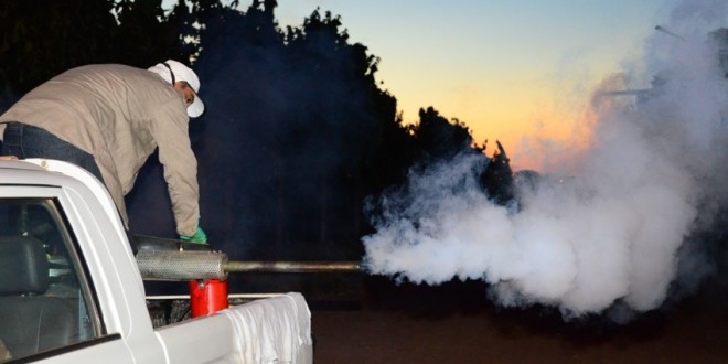 Mutirão utiliza fumacê no combate ao Aedes aegypti