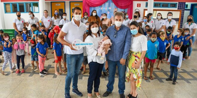 Semana do Bebê é lançada em Paranaíta pelo Prefeito Osmar e primeira Dama Nair Valentin