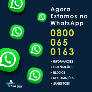BR-163 mais acessível: Nova Rota lança WhatsApp para emergências e informações