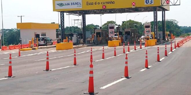 Pedágio na BR-163 fica mais barato a partir desta quinta-feira em MT