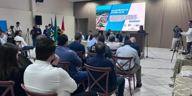 Audiência pública é realizada em Alta Floresta para apresentar plano de melhorias nos perímetros urbanos das MTs 320 e 208