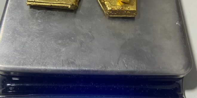 PM apreende 591 gramas de ouro e prende suspeitos por garimpo ilegal