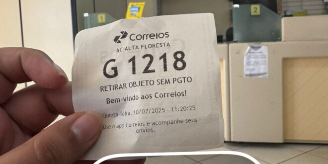 Usuários reclamam de atendimento na agência dos Correios em Alta Floresta