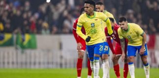 Brasil empata com a Tunísia e fecha 2025 sem vitória no último teste do ano