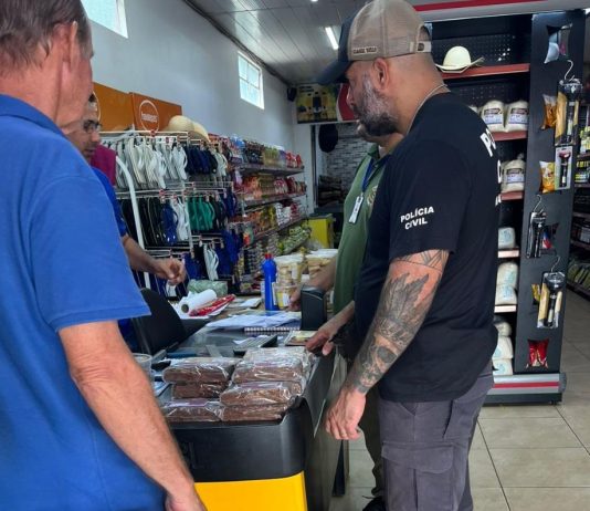 Polícia Civil e Vigilância Sanitária fiscalizam mercados e abatedouros em Rosário Oeste