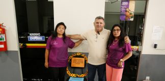 Cadeira simbólica integra ações da Semana Municipal da Não Violência Contra a Mulher em Alta Floresta