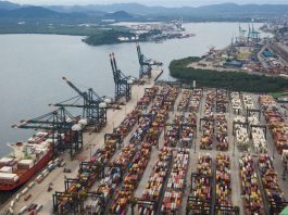 Portos brasileiros batem recorde histórico no 3º trimestre de 2025