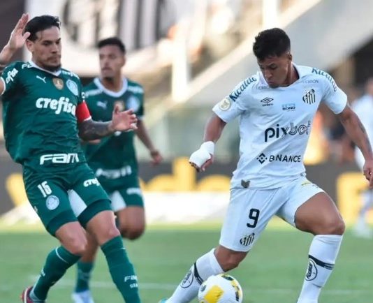 Santos x Palmeiras: onde assistir, horário e prováveis escalações do clássico adiado do Brasileirão