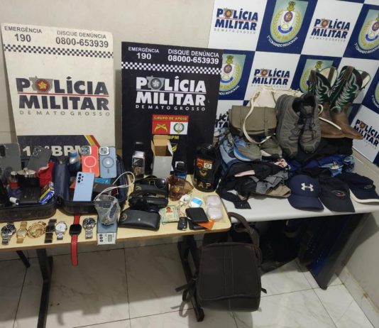 Lucas do Rio Verde: PM prende três suspeitos por furto e recupera carro