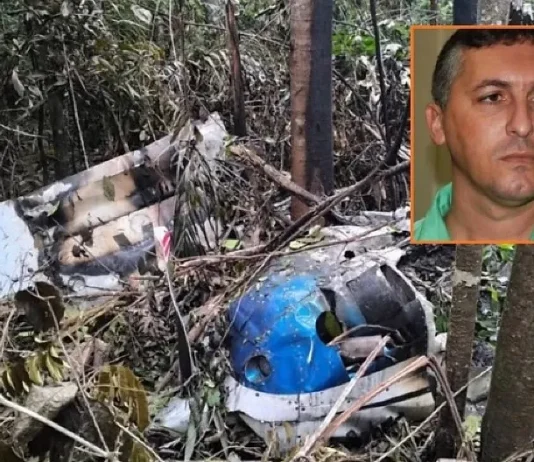PF investiga queda de avião e suspeita resgate de ex-delegado em MT