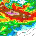 Frente fria e ciclone extratropical marcam início de dezembro