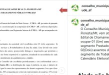 Conselho Municipal de Saúde abre chamamento para nova composição 2025/2027