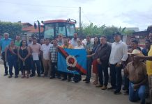 Sinfra entrega equipamentos para comunidades indígenas da MT-170