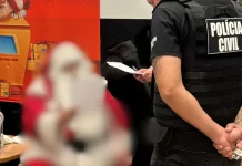 Papai Noel é preso em shopping de SC suspeito de estupro