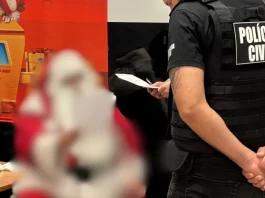 Papai Noel é preso em shopping de SC suspeito de estupro