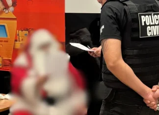 Papai Noel é preso em shopping de SC suspeito de estupro