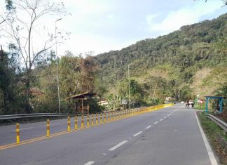 Rio-Santos pode ser interditada a qualquer momento por conta das chuvas intensas