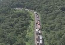 BR-364/MT terá tráfego especial na Serra de São Vicente entre os dias 15 e 19