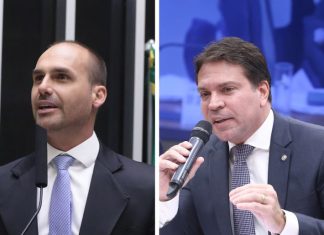 Câmara declara perda de mandato de Eduardo Bolsonaro e Ramagem