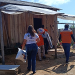 Defesa Civil leva materiais emergenciais a Colniza após chuvas intensas