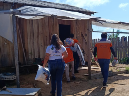 Defesa Civil leva materiais emergenciais a Colniza após chuvas intensas