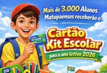 Alunos Matupaenses receberão o Cartão Kit Escolar para o ano letivo de 2026