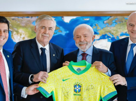 Fifa e CBF exaltam a Copa do Mundo de Futebol Feminino 2027, em agenda com Lula