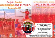Paranaíta abre inscrições para o projeto social Bombeiros do Futuro
