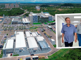Prefeito Chico Gamba e vice-prefeito Robson Quintino visitam Hospital Central de Cuiabá e conhecem estrutura de referência em saúde pública