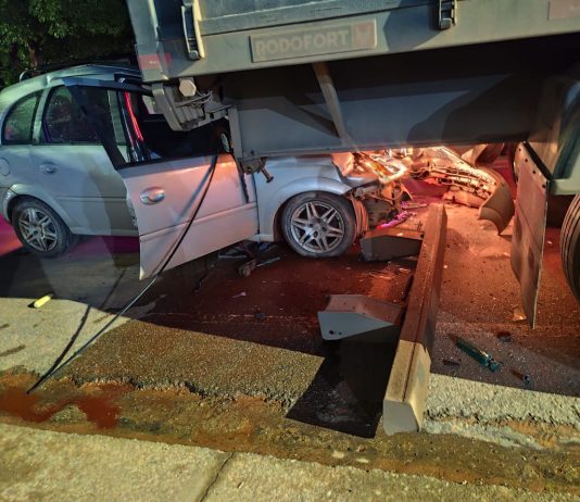 Colisão contra carreta estacionada deixa vítimas feridas em Alta Floresta