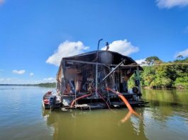 Homem morre em balsa de mergulho após possível desmoronamento em Carlinda