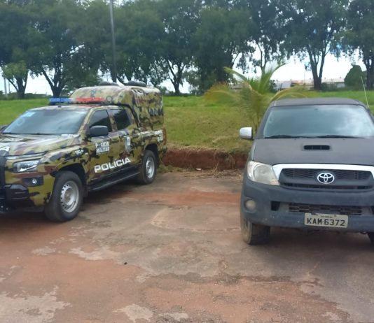 Polícia Militar recupera Hilux furtada durante operação em Alta Floresta
