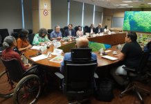 Marina Silva discute adaptação climática nas escolas com estudantes