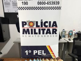 Mulher é presa por tráfico de drogas em Apiacás durante ronda da PM