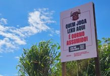 Prefeitura de Palmital usa humor ácido para tentar frear lixo nas ruas