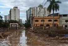 Defesa Civil de Ubá emite alerta máximo para riscos de deslizamentos de terra