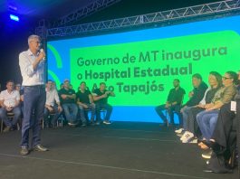 Governador inaugura hospital estadual em Alta Floresta