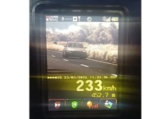 VÍDEO: BMW é flagrado a 233 km/h na rodovia BR-060/GO, em Jataí