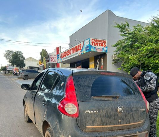 Polícia de Alta Floresta apreende carro clonado durante patrulhamento