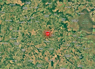Tremor de terra de magnitude 2.0 é registrado em cidade do MS
