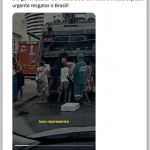 Flávio Bolsonaro usa imagens de pessoas pegando comida no lixo no governo Bolsonaro para “denunciar miséria” com Lula