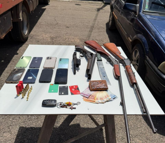 Polícia Militar prende quadrilha suspeita de roubo e sequestro de família em Terra Nova do Norte