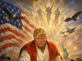 Trump causa polêmica ao postar imagem como figura semelhante a Jesus