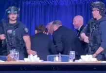 Trump é retirado às pressas de jantar após atirador abrir fogo contra segurança: ‘É um lobo solitário maluco’