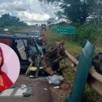 Idosa morre após acidente causado por capô aberto na BR-163