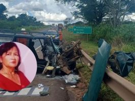 Idosa morre após acidente causado por capô aberto na BR-163