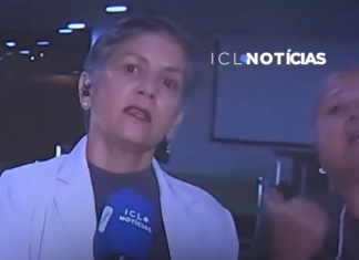 Jornalista é interrompida de forma agressiva por bolsonarista durante transmissão ao vivo